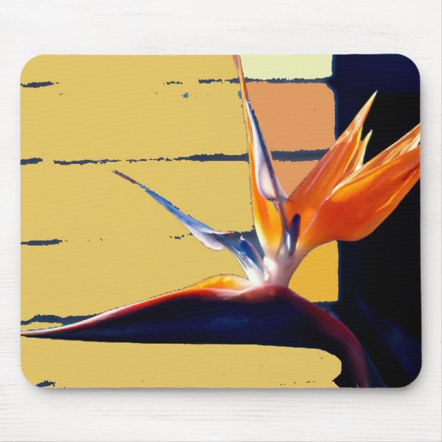 Funky Bird of Paradise Mousepad (Vorne)