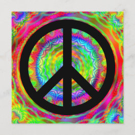 Funky Black Peace Sign