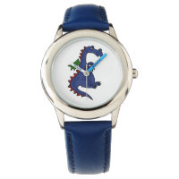 Funky Blue Dragon Wristwatch