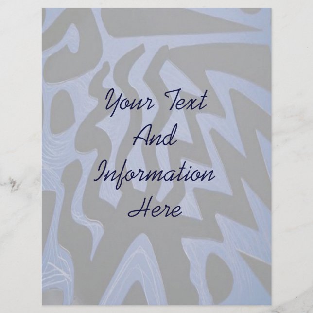 Funky Blue Flyer (Vorne)