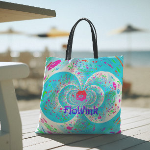 Funky Blue Spiral