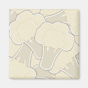 Funky Blumenkohl Magnet
