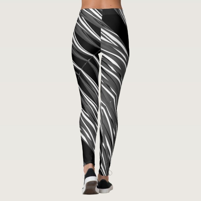 Funky BLURRY Leggings 1839 (Rückseite)
