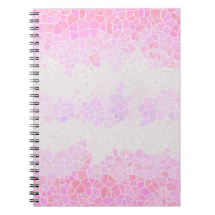 Funky Boho Abstractes Mosaik-Pomosexuellen-Stolz-F Notizblock