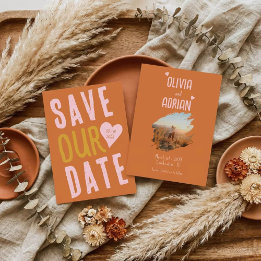 Funky Bold Font Einladung