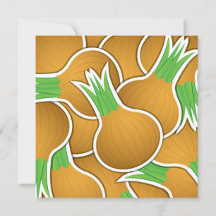 Funky braune Zwiebeln