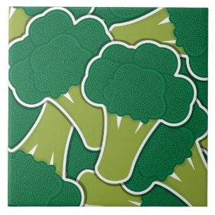 Funky broccoli fliese