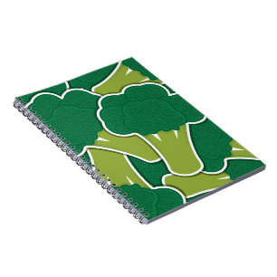 Funky broccoli notizblock