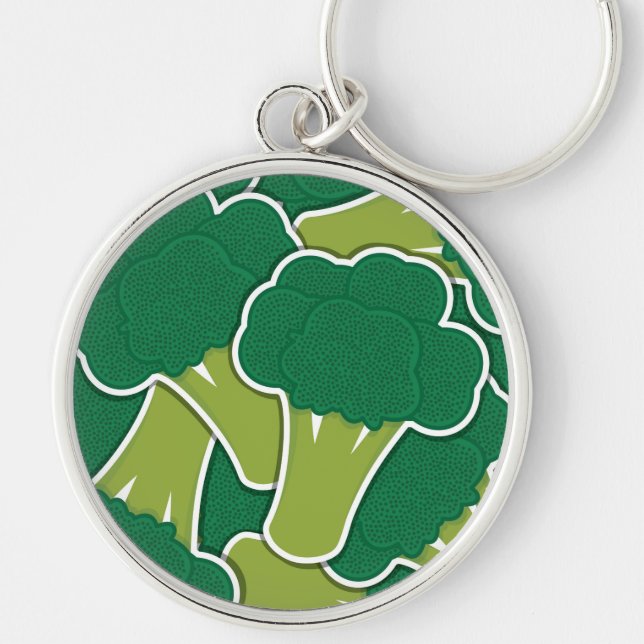 Funky broccoli schlüsselanhänger (Vorne)