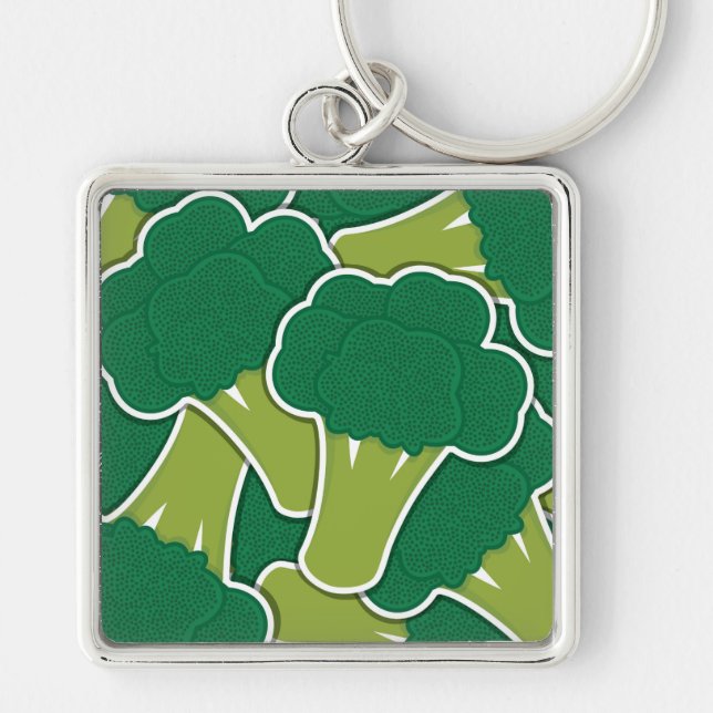 Funky broccoli schlüsselanhänger (Vorne)