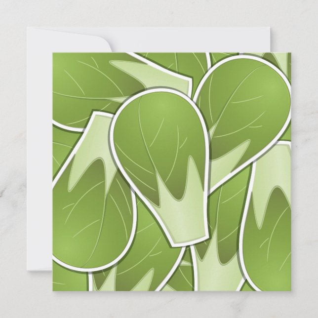 Funky brussel sprossen (Vorderseite)