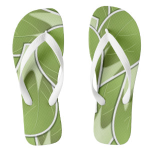 Funky brussel sprossen flip flops