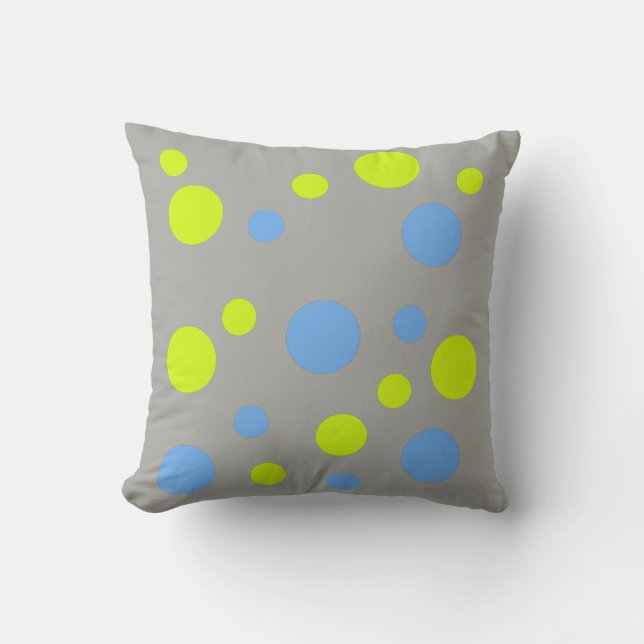 Funky Bubbles Kissen (Vorderseite)