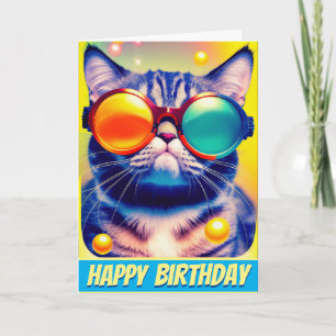 Funky Cats psychedelisches DMT-Abenteuer Karte