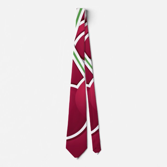 Funky cherry krawatte (Vorderseite)