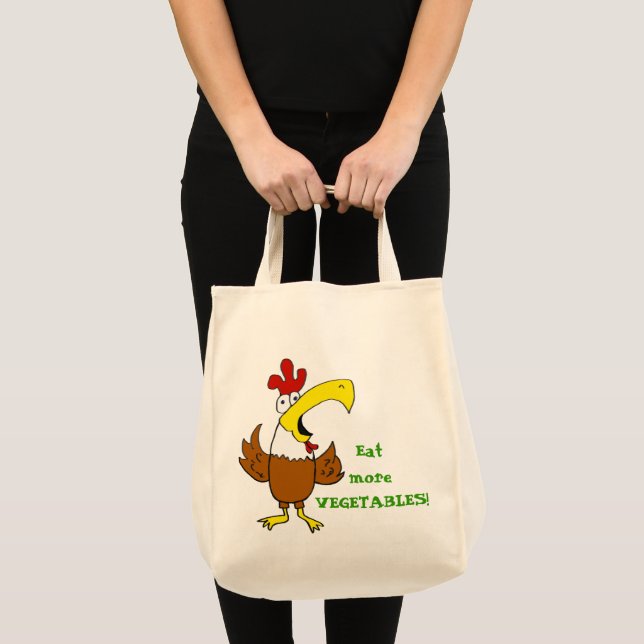 Funky Chicken Tragetasche (Vorderseite (Produkt))