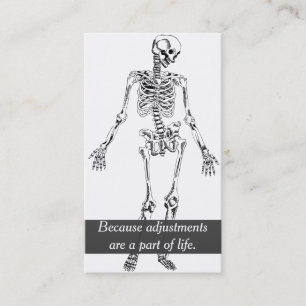 Funky Chiropractic und Wellness Visitenkarte