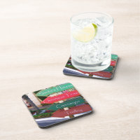 Funky Christmas Cork Untersetzer!