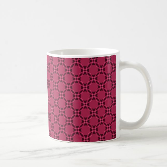 Funky Circles Tasse, Magenta Tasse (Rechts)