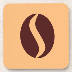 Funky Coffee Bean Getränkeuntersetzer