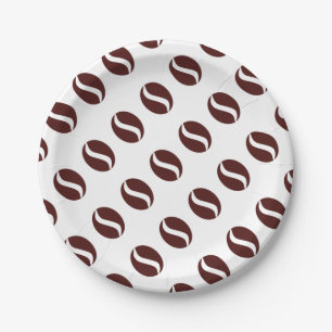 Funky Coffee Bean Pappteller