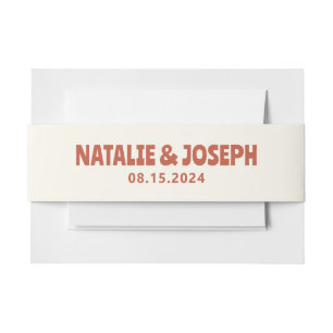 Funky Colorful Bold Bright Retro Einzigartige Hoch Einladungsbanderole