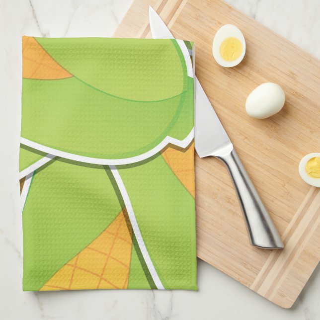 Funky corn handtuch (Viertel Falte)