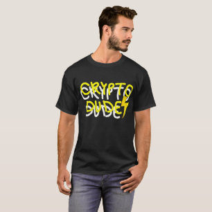 Funky Crypto Typ Energy Power Signing T-Shirt