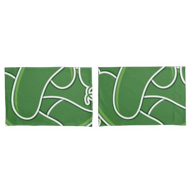 Funky cucumber kissenbezug (Vorderseite-Set)
