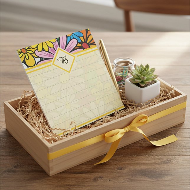 Funky Daisisies Notebook Notizblock (Von Creator hochgeladen)