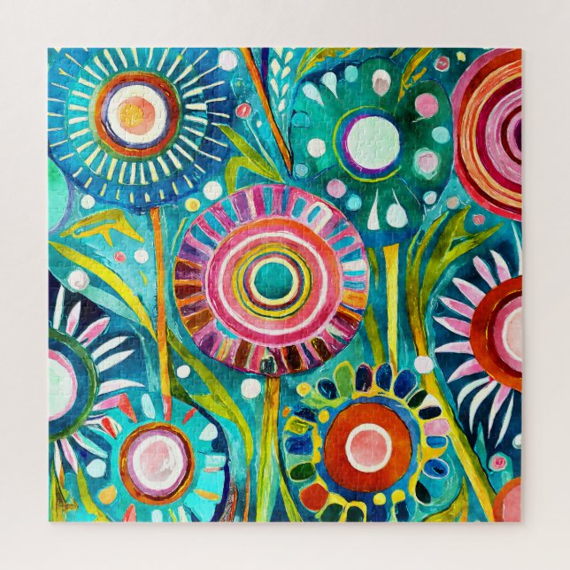 Funky Dandelions Puzzle (Vertikal)