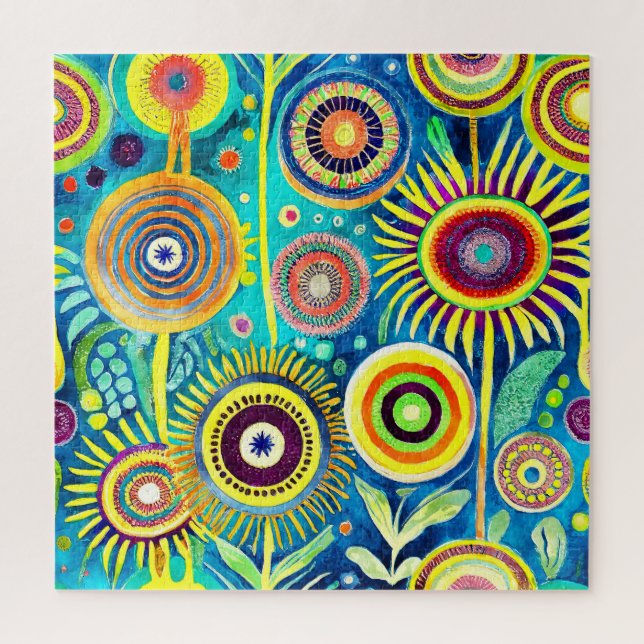 Funky Dandelions Puzzle (Vertikal)