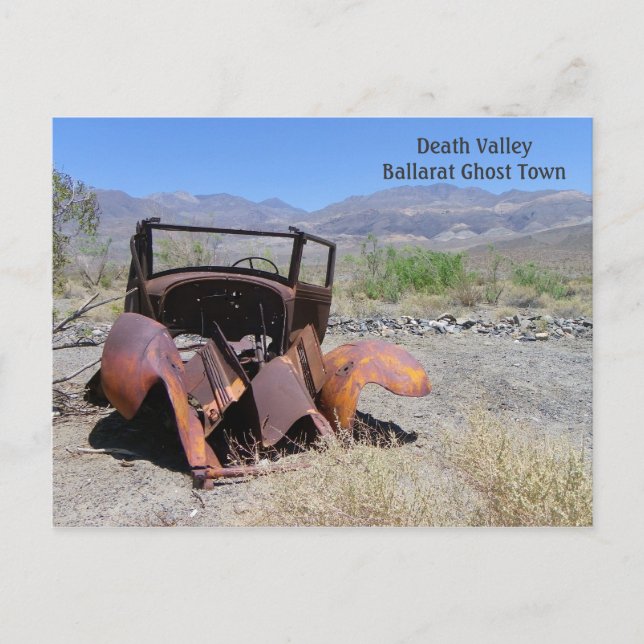 Funky Death Valley Postcard! Postkarte (Vorderseite)