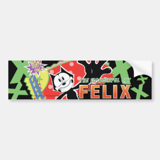 Funky Felix Autoaufkleber