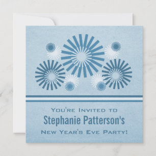 Funky Fireworks - Einladung zum Silvesterabend, bl