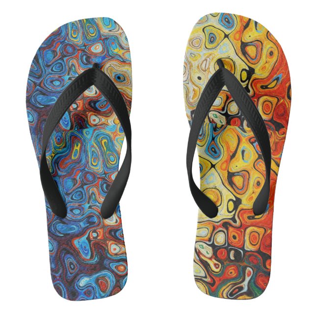 Funky Flip Flops (Fußbett)