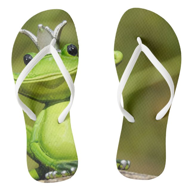 Funky flip flops frosch king (Fußbett)