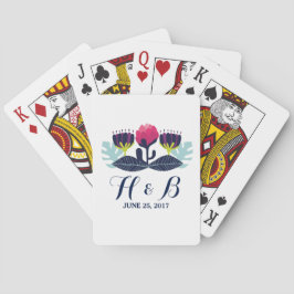 Funky Floral Playing Cards Spielkarten