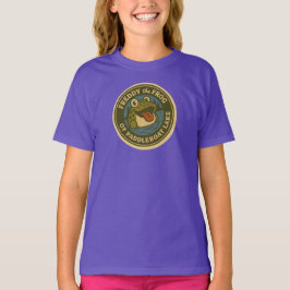 Funky Freddy Frog of Paddleboat Lake Kids Tee