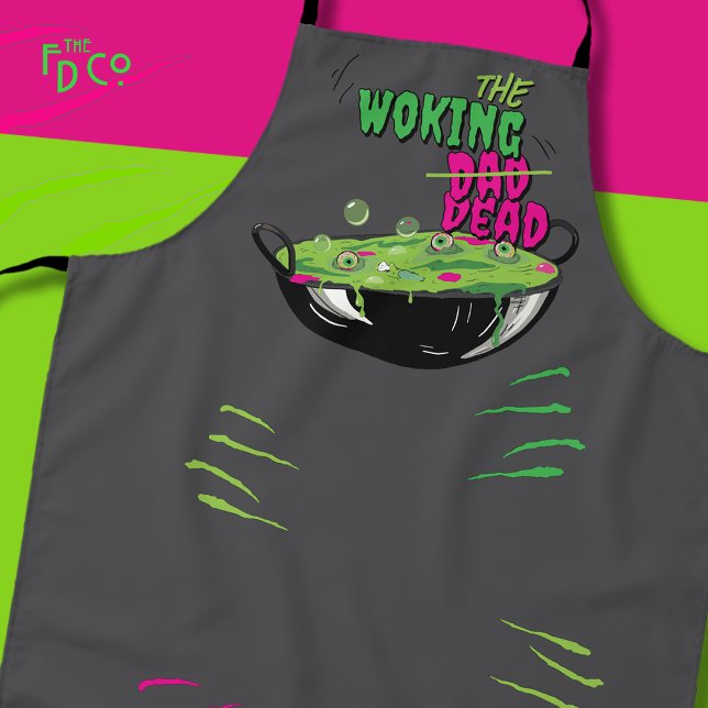 Funky Funny Woking Dead Vater Pun Schürze (Von Creator hochgeladen)