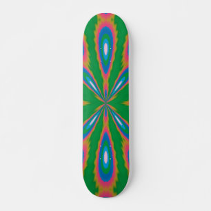 Funky Garden Abstrakt Art Skateboard