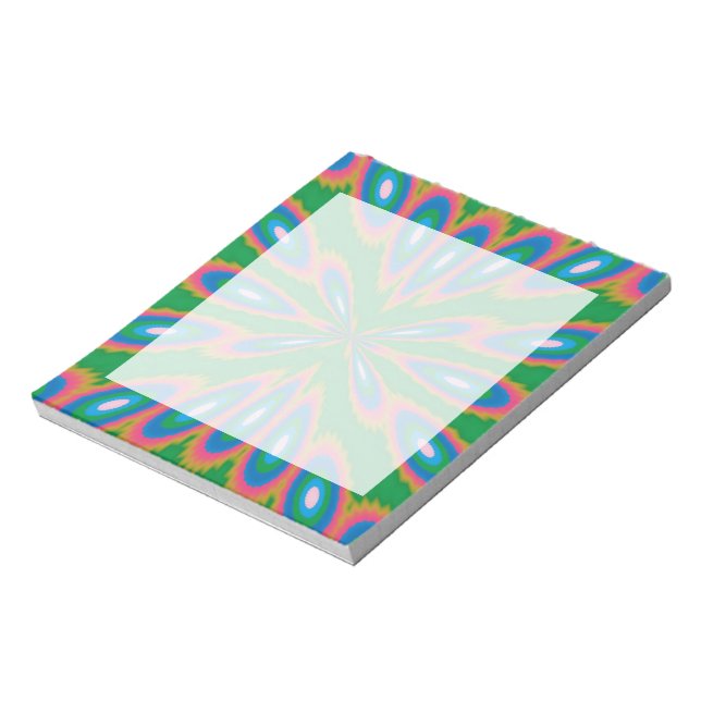 Funky Garden Notizblock (Rotiert)