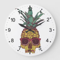 Funky Geek-coole Ananas-Punkentwurf