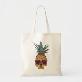 Funky Geek-cooles Ananas-Punk Tragetasche