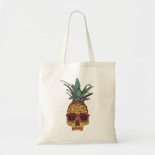 Funky Geek-cooles Ananas-Punk Tragetasche