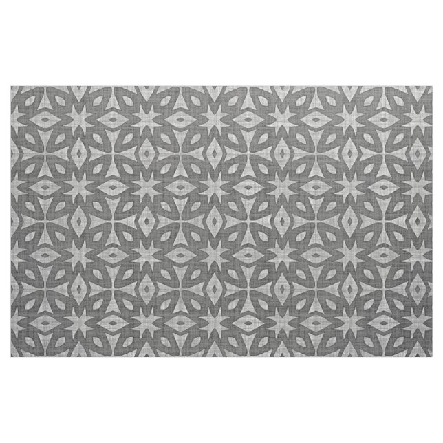 Funky Gray Imitats Batik Linen Squares Muster Stoff (Fat Quarter (45,7 x 55,9 cm))