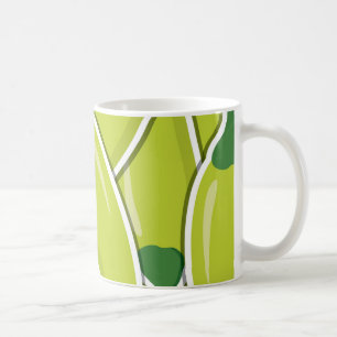 Funky green Chili Paprikaschoten Tasse