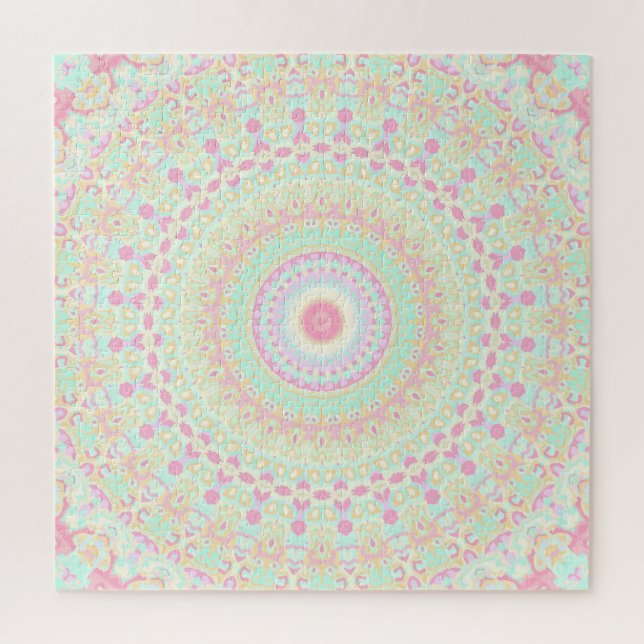 Funky Hippie Mandala Puzzle (Vertikal)