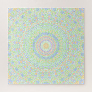 Funky Hippie Mandala  Puzzle