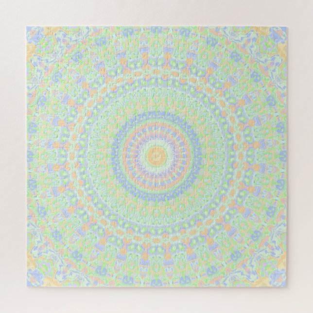 Funky Hippie Mandala Puzzle (Vertikal)